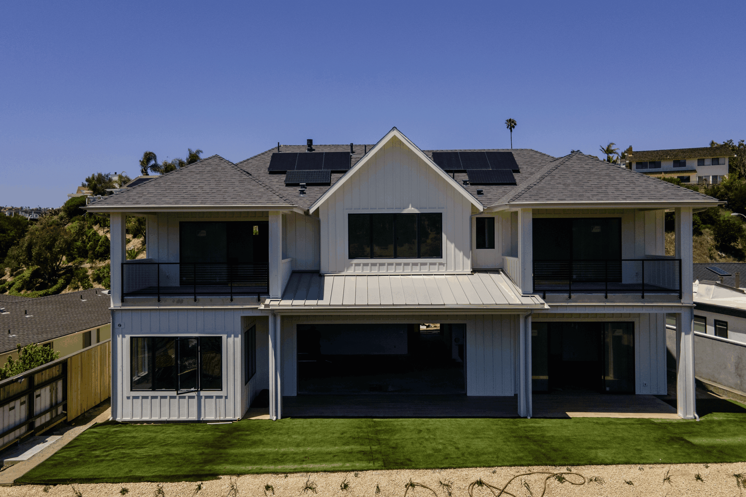 Complete the construction of single-family spec home